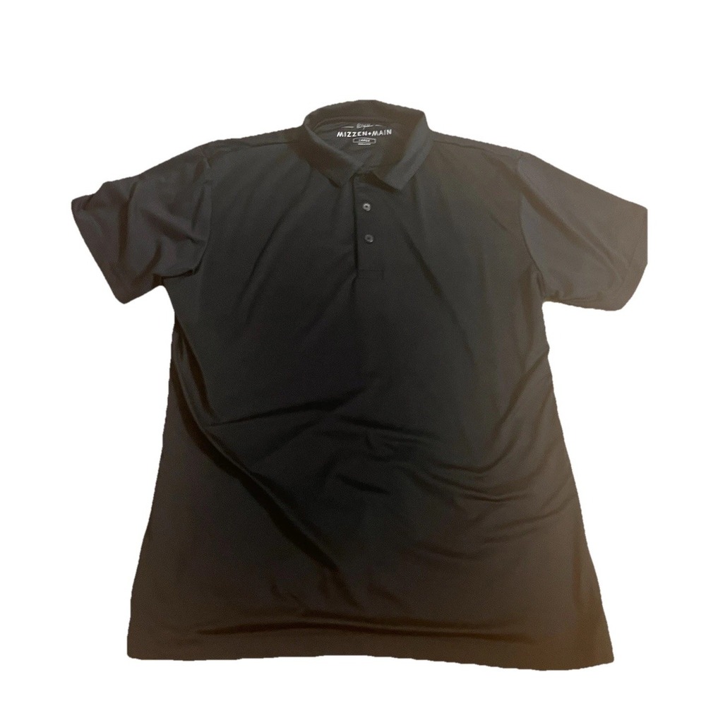 Mizzen+Main Phil Mickelson Polo‎ Shirt Mens Large Green Performance Golf Wicking